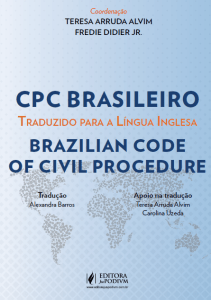 capa. CPC brasileiro traduzido para a língua inglesa